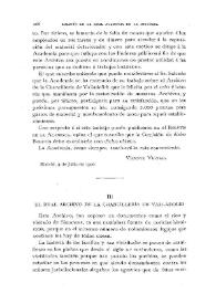 El Real Archivo de la Chancillería de Valladolid / Estanislao José de Salcedo | Biblioteca Virtual Miguel de Cervantes