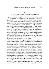 Catálogo del Archivo General de Simancas / J. P. de Guzmán | Biblioteca Virtual Miguel de Cervantes