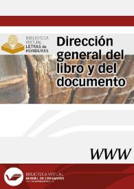 Dirección General del Libro y el Documento | Biblioteca Virtual Miguel de Cervantes