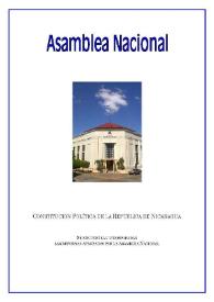 Constitución Política de la República de Nicaragua, 1987 | Biblioteca Virtual Miguel de Cervantes