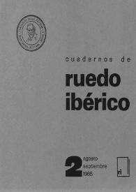 Cuadernos de Ruedo Ibérico. Núm. 2, agosto-septiembre 1965 | Biblioteca Virtual Miguel de Cervantes