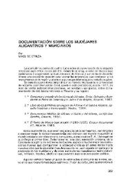 Documentación sobre mudéjares alicantinos y murcianos / por Mikel de Epalza | Biblioteca Virtual Miguel de Cervantes