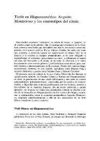 Tintín en Hispanoamérica: Augusto Monterroso y los estereotipos del cómic / Niall Binns | Biblioteca Virtual Miguel de Cervantes