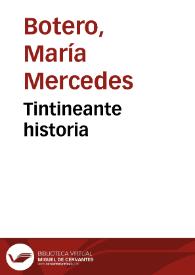 Tintineante historia | Biblioteca Virtual Miguel de Cervantes