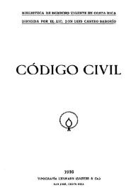 Código civil | Biblioteca Virtual Miguel de Cervantes