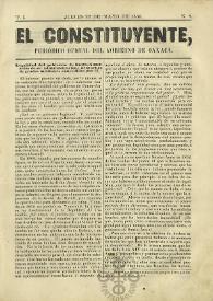 El Constituyente : Periódico Oficial del Gobierno de Oaxaca. Tomo I, núm. 8, jueves 22 de mayo de 1856 | Biblioteca Virtual Miguel de Cervantes
