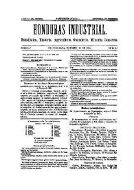 Honduras Industrial. Serie 1.ª, núm. 2, 15 de febrero de 1884 | Biblioteca Virtual Miguel de Cervantes