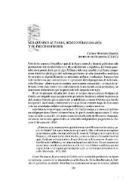 Melquíades Álvarez, B. Pérez Galdós y el proceso Ferrer  / Carmen Menéndez Onrubia, | Biblioteca Virtual Miguel de Cervantes