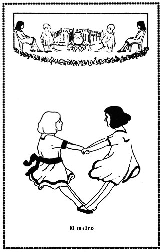 Ilustración de R.
Manchón para "Lo que cantan los niños"