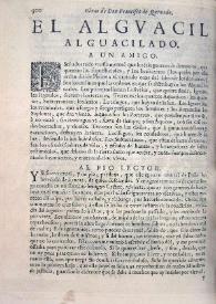 El alguacil alguacilado / Francisco de Quevedo | Biblioteca Virtual Miguel de Cervantes