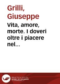 Vita, amore, morte. I doveri oltre i piacere nel Tirant lo Blanc | Biblioteca Virtual Miguel de Cervantes