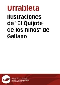 Ilustraciones de "El Quijote de los niños" de Galiano | Biblioteca Virtual Miguel de Cervantes