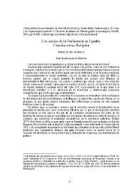 Los inicios de la Prehistoria en España : Ciencia versus Religión / Jorge Maier Allende | Biblioteca Virtual Miguel de Cervantes