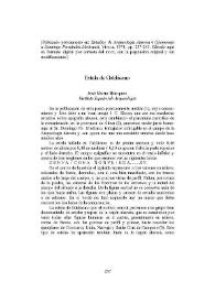 Estela de Galdácano / José María Blázquez Martínez | Biblioteca Virtual Miguel de Cervantes