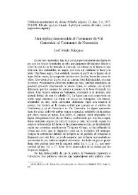 Una réplica desconocida al Cernunnos de Val Camonica : el Cernunnos de Numancia / José María Blázquez Martínez | Biblioteca Virtual Miguel de Cervantes