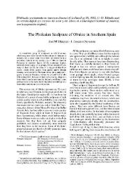 The Phokaian Sculpture of Obulco in Southern Spain / José María Blázquez Martínez y J. González Navarrete | Biblioteca Virtual Miguel de Cervantes