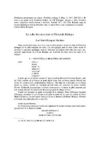 Le culte des eaux dans la Péninsule Ibérique / José María Blázquez Martínez | Biblioteca Virtual Miguel de Cervantes