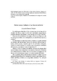 Molde romano hallado en La Alcudia de Elche / Alejandro Ramos Folqués | Biblioteca Virtual Miguel de Cervantes
