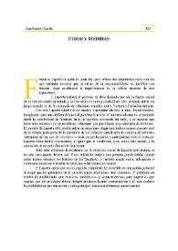 Pesos y medidas | Biblioteca Virtual Miguel de Cervantes
