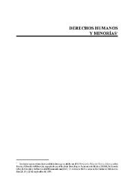 Sobre Derechos humanos y derechos de los pueblos /  Luis Villoro | Biblioteca Virtual Miguel de Cervantes