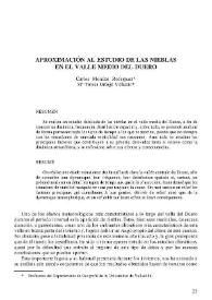 Aproximación al estudio de las nieblas en el Valle Medio del Duero / Carlos Morales Rodríguez y M. Teresa Ortega Villazán | Biblioteca Virtual Miguel de Cervantes