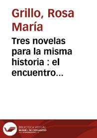 Tres novelas para la misma historia : el encuentro entre Cortés y Xicoténcatl / Rosa María Grillo | Biblioteca Virtual Miguel de Cervantes
