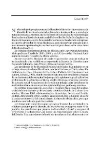 Testimonios sobre la Filosofía del Derecho contemporáneo en México | Biblioteca Virtual Miguel de Cervantes