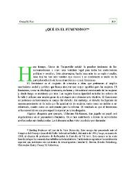 ¿Qué es el feminismo? | Biblioteca Virtual Miguel de Cervantes