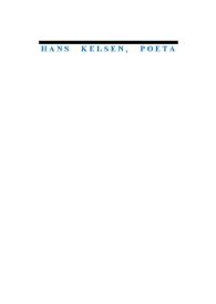 Un poema de Hans Kelsen / Ulises Schmill Ordonez | Biblioteca Virtual Miguel de Cervantes