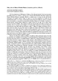 Vida y obra de Manuel Mindán Manero : sacerdote, profesor y filósofo / Antonio Jiménez García | Biblioteca Virtual Miguel de Cervantes