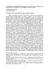 La actualidad de una filosofía humanista del sur en A. Ortiza-Osé, C.Thiebaut y F.J.Martín. Puntos de referencias para una identidad territorial histórica / Astrid Melzer-Titel | Biblioteca Virtual Miguel de Cervantes