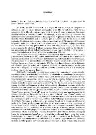 Revista de Hispanismo Filosófico, núm. 7 (2000) | Biblioteca Virtual Miguel de Cervantes