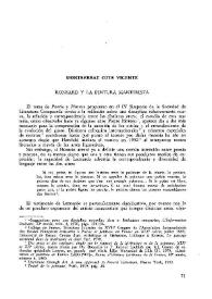 Ronsard y la pintura manierista / Montserrat Cots Vicente | Biblioteca Virtual Miguel de Cervantes