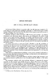 Art i exili: Du Bellay i Ribe / Merce Boixareu | Biblioteca Virtual Miguel de Cervantes