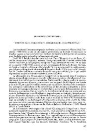 Werner Paul Friederich, maestro del comparatismo / Francisco López Estrada | Biblioteca Virtual Miguel de Cervantes