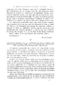 Noticias acerca de la institución del cuerpo de gentileshombres por Don Fernando el Católico en 1512 / por Don Ramón de Vilanova | Biblioteca Virtual Miguel de Cervantes