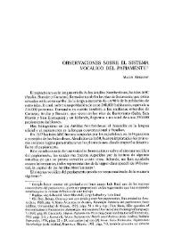 Observaciones sobre el sistema vocálico del papiamentu / Maxim Kerkhof | Biblioteca Virtual Miguel de Cervantes