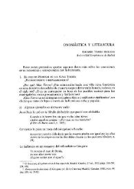 Onomástica y literatura / Eduardo Tejero Robledo | Biblioteca Virtual Miguel de Cervantes