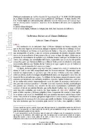 Un bronce ibérico en el Museo Británico / Antonio Blanco Freijeiro | Biblioteca Virtual Miguel de Cervantes