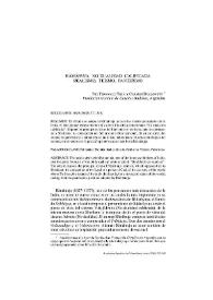Ramanuja. No-dualidad calificada. Realismo, teísmo, panteísmo / Fernando Tola y Carmen Dragonetti | Biblioteca Virtual Miguel de Cervantes
