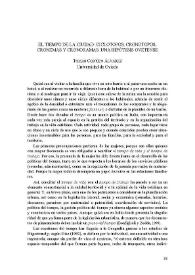 El tiempo de la ciudad: ciclotopos, cronotopos, cronemas y cronoramas. Una hipótesis ovetense | Biblioteca Virtual Miguel de Cervantes