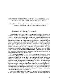 Reflexiones sobre la terminología para designar a las ciudades que encabezan la jerarquía mundial / M.L. de Lázaro y Torres, M.J. González González y S. Izquiero Álvares | Biblioteca Virtual Miguel de Cervantes