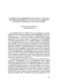 La jerarquía de asentamientos en Castilla y León. Una aproximación desde el punto de vista de la dimensión demográfica municipal y de los ejes viarios | Biblioteca Virtual Miguel de Cervantes