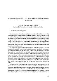 Manifestaciones de la multiculturalidad en el centro de Madrid / Manuel Antonio Zárate Martín | Biblioteca Virtual Miguel de Cervantes