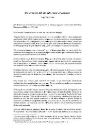 En el revés del mundo crece el cosmos / Jorge Riechmann | Biblioteca Virtual Miguel de Cervantes