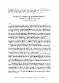 Antigüedades romanas de la provincia de Zamora. Al Excmo. Sr. D. Eduardo Saavedra / Cesáreo Fernández Duro | Biblioteca Virtual Miguel de Cervantes