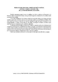 Sharq Al-Andaus Nº10-11, Año 1993-1994. Prólogo del Dr. Don Andrés Pedreño Muñoz / Andrés Pedreño Muñoz | Biblioteca Virtual Miguel de Cervantes