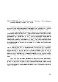 Sharq Al-Andalus. Nº6, Año 1989. Reseñas bibliográficas | Biblioteca Virtual Miguel de Cervantes