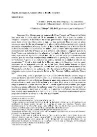 Ángeles, no dragones. Apuntes sobre la filosofía de Xènius / Mercé Rius | Biblioteca Virtual Miguel de Cervantes