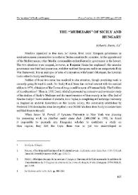 The "Mudejars" of Sicily and Hungary / Robert I. Burns | Biblioteca Virtual Miguel de Cervantes
